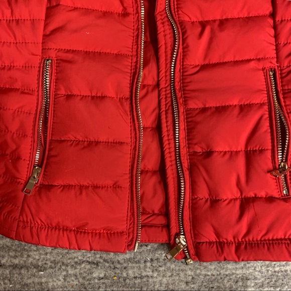 NWT XS Coalition LA Quilted Red Vest - Picture 7 of 7